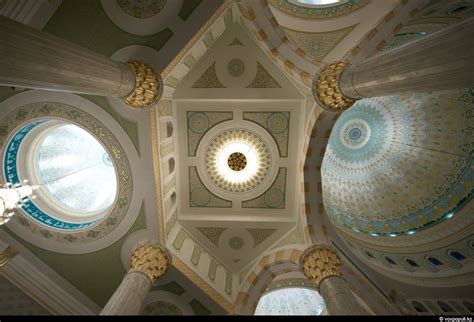 Hazrat Sultan Mosque In Astana Kazakhstan