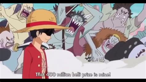 Luffy Uses Conquerors Haki At Fishman Island One Piece Engsub Youtube