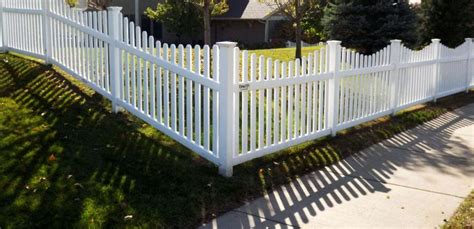 Vinyl Picket Fence In St Paul Lakeville Twin Cities Woodbury