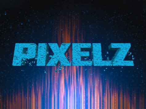 Pixels Text Effect Photoshop Template By Sahin Düzgün On Dribbble