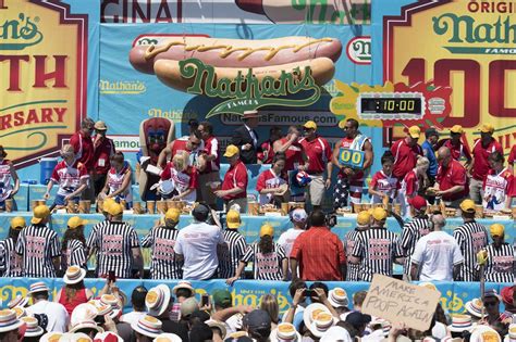 Nathans Famous Hot Dog Eating Contest 2017 Tv Channel Event Info And