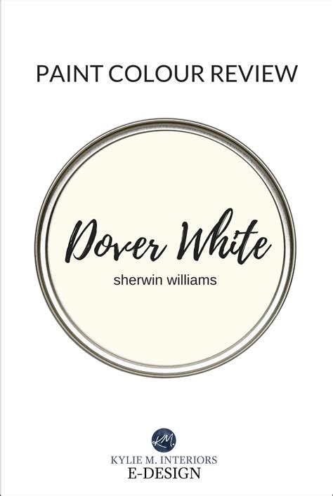 Revisión De Colores De Pintura Sherwin Williams Dover White Sw 6385