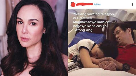 Gretchen Barretto Speaks Up About Viral Photo With Atong Ang Pep Ph