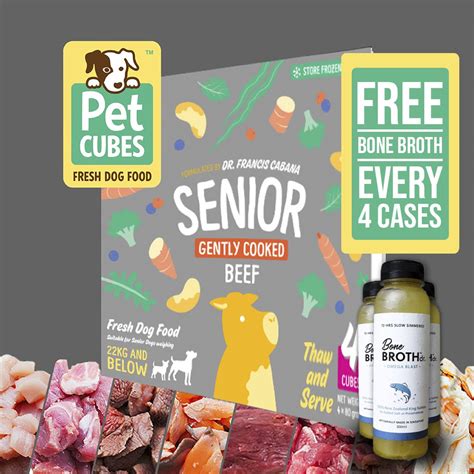 More about their recipes & service here. PetCubes Gently Cooked Senior Beef Frozen Dog Food 2.25kg ...