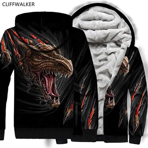 Dropshipping Winter Game Of Thrones 3d Printing Thick Sweatshirts For