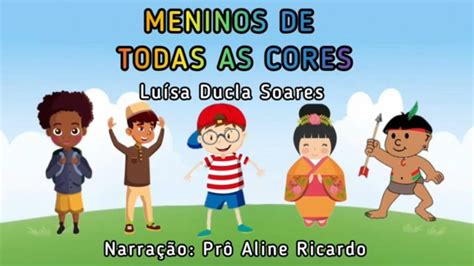 História Menino De Todas As Cores Para Imprimir
