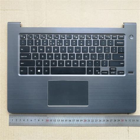 Backlit 90 New Laptop Keyboard With Touchpad Palmrest For Dell Vostro