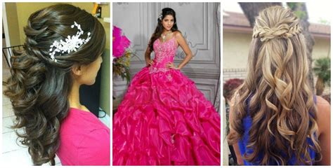 The Perfect Quince Hairstyle For Your Dress Quinceanera Quince