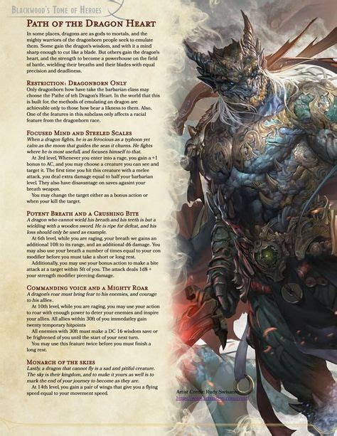 62 Dnd Homebrew Barbarian Subclasses Ideas In 2021 Barbarian Dnd