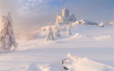 belogorsky monastery russia snow winter hd travel wallpapers hd wallpapers id 98871
