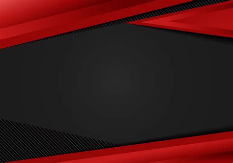 abstract template red geometric triangles contrast black