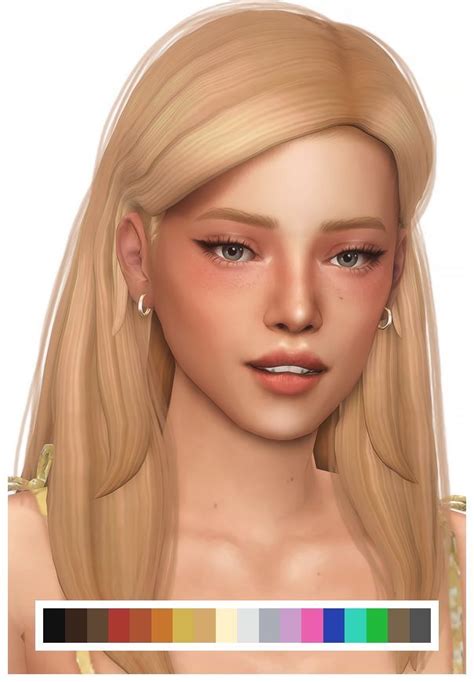 Perfect Meakup 🦋 Sims Hair Sims Cc Sims 4