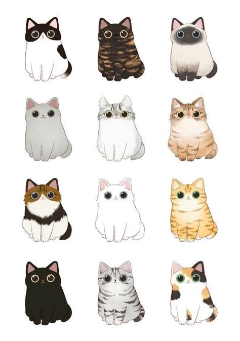 Милые рисунки котят Котята Милые рисунки Милые котики