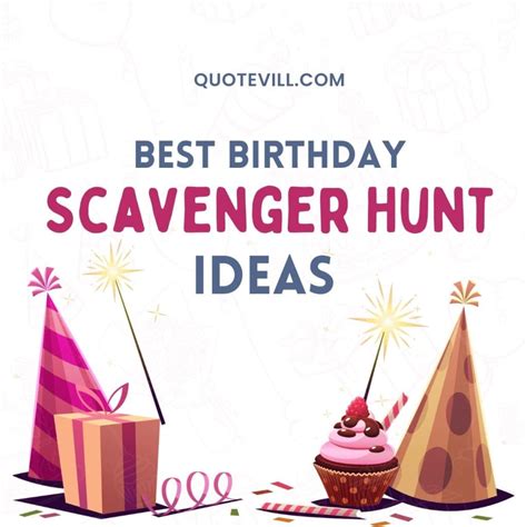 How To Plan A Birthday Scavenger Hunt For Adults