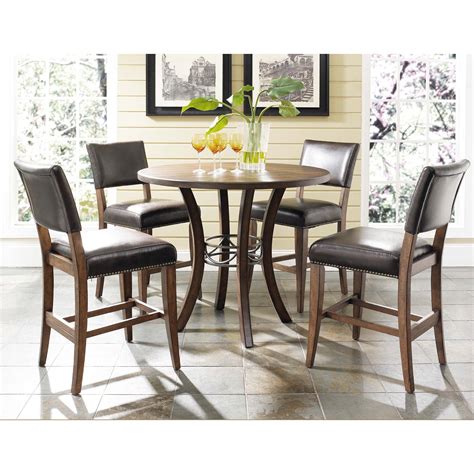 Hillsdale Cameron 5 Piece Counter Height Dining Set And Reviews Wayfair