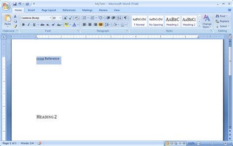 Microsoft Office 2007 Word