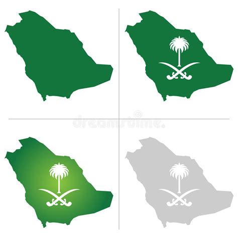 Check spelling or type a new query. Saudi Arabia Map And National Logo Stock Vector ...