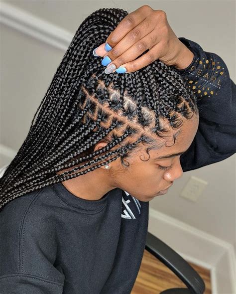 35 Latest Micro Braids Style Ideas For 2024 Thrivenaija Micro Braids Styles African Braids