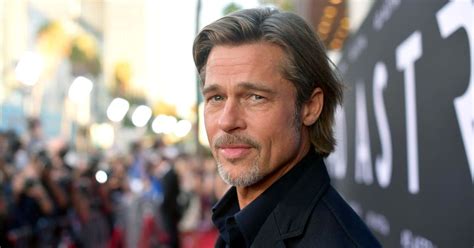brad pitt still embarrassed about the time make up artist touched up his butt we re like