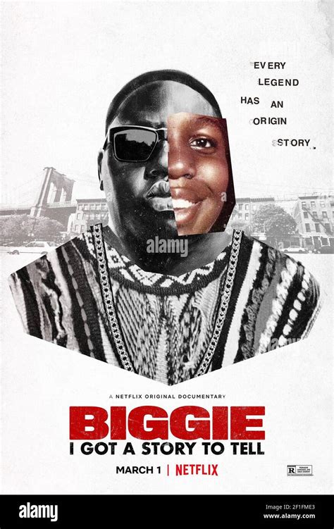 Biggie I Got A Story To Tell Us Poster Christopher Wallace Aka The Notorious Big Aka