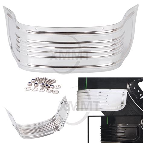Find motorcycle & harley front fenders at get lowered cycles. Motorcycle Chrome Front Fender Trim Skirt For Harley Road ...