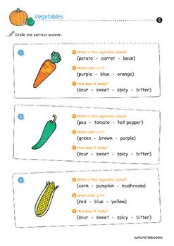 vegetable worksheets activities printables  worksheet design studio
