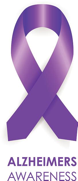 Alzheimers Ribbon Stock Illustration Download Image Now Istock