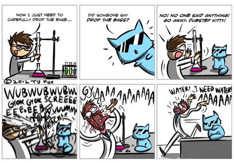 Dubstep Kitty Baconasylum Cat Science Smart Jokes For Clever