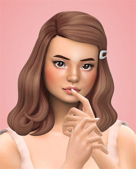 Sims Cc Maxis Match Hair Handbxe