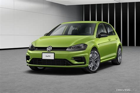 Vw Brings The Rainbow With 40 Color Choices For The 2019 Golf R