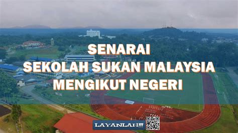 The map created by people like you! SENARAI SEKOLAH SUKAN MALAYSIA MENGIKUT NEGERI - Layanlah ...