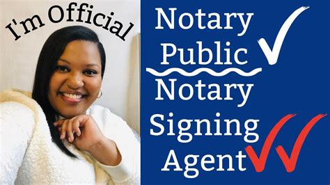 How I Became A Notary Signing Agent Youtube