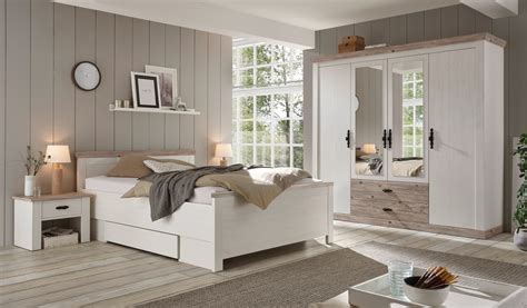 Bett 140 x 200 cm tokio. Bett "Rovola" in Pinie weiß Landhaus 140 x 200 cm