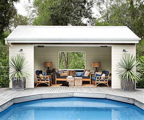 Outdoor Rooms 9 Spaces That Get The Balance Right Pool Gazebo Pool