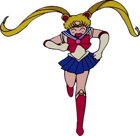 Sailor Moon Running Vector By Homersimpson1983 On Deviantart
