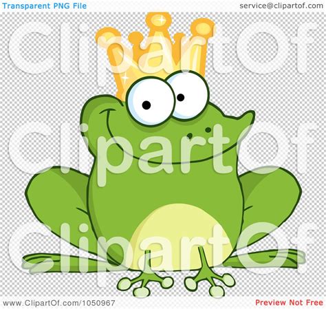 Royalty Free Vector Clip Art Illustration Of A Frog Prince By Hit Toon