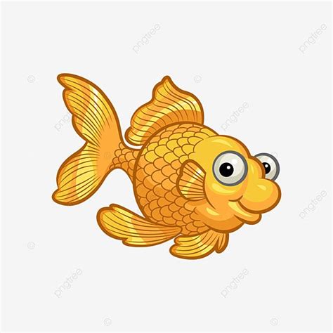 Gambar Ikan Mas Kartun Ikan Mas Vektor, Clipart Ikan, Ikan Mas, Ikan