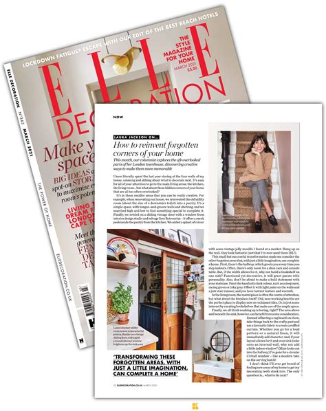 Suggestion About Elle Decoration Uk March 2021 Page 32 In 2021 Elle