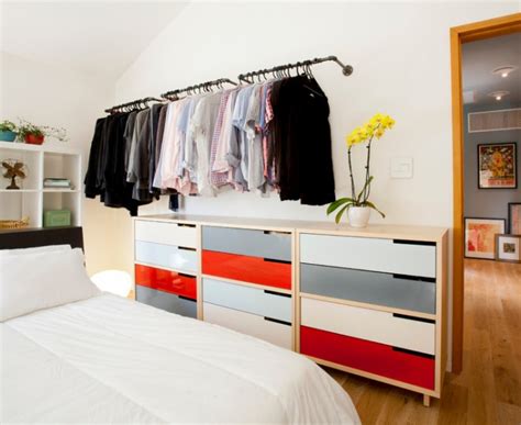 Try these small bedroom organization ideas and organize your room much easier. Gorgeous clothes storage ideas Contemporary Bedroom