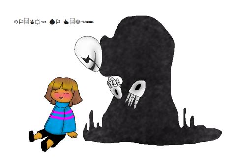 Gaster And Frisk By Zvexis On Deviantart