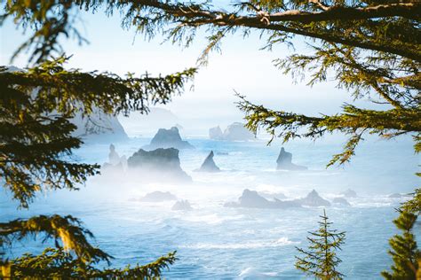 Framed By Nature Oregon Coast Oc 4000 X 2667 Oregon Coast