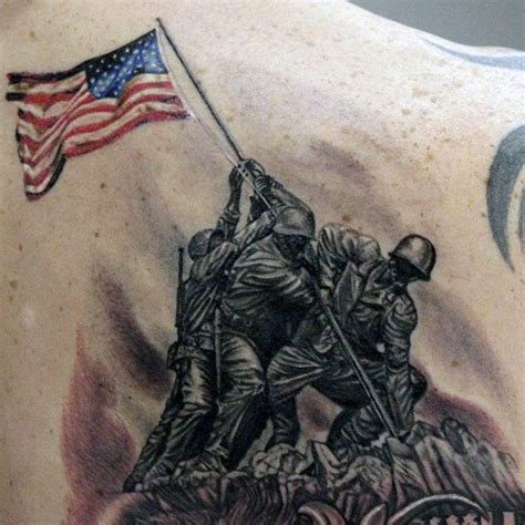 90 Patriotic Tattoos For Men Nationalistic Pride Design