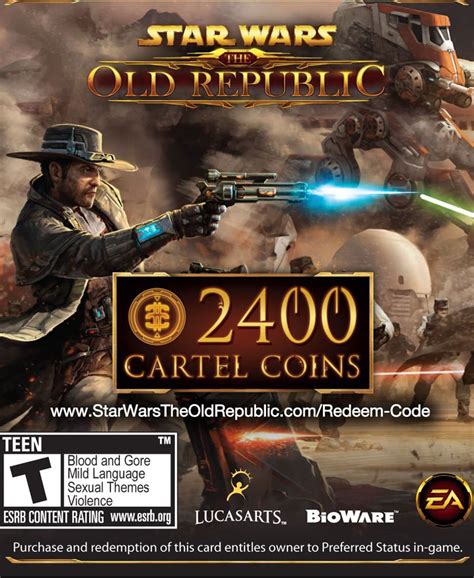 Pc Games Mmorpg Star Wars The Old Republic 2400 Cartel Coins