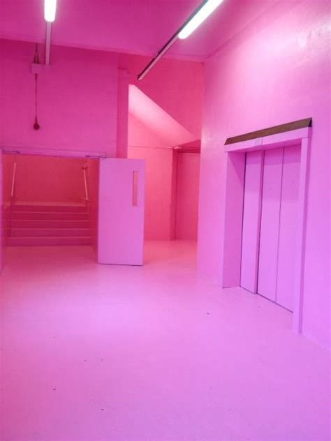 The Shock Of The New The Shocking Pink Staircase Up To Bold Tendencies