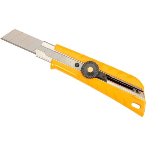 Olfa L 1 Pistol Grip Ratchet Lock Utility Knife Yellow