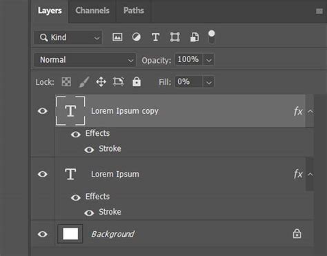 How To Outline Text In Photoshop Vadratech
