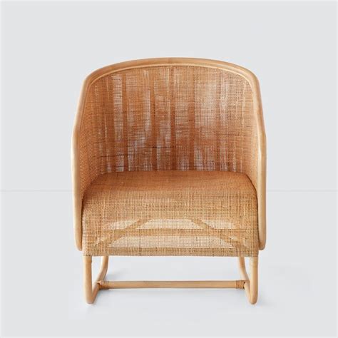 Modern Cane Lounge Chair Handcrafted In Indonesia Chair Sit Back And Relax Wicker Chair