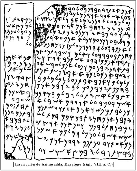 Antiguos Sistemas De Escritura Viii Fenicio Elantro