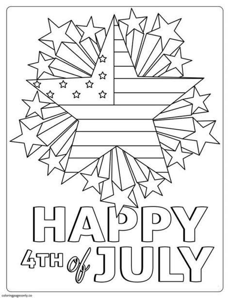 Th Of July Coloring Pages Printable For Free Download