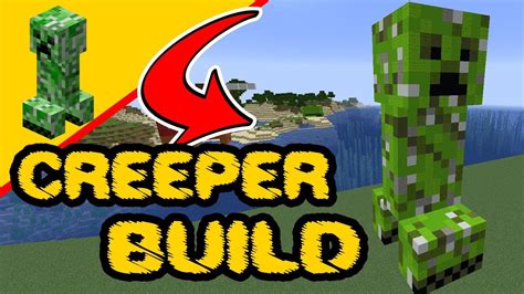 Minecraft Creeper Creeper Statue Build Creeper Statue Build Ps4 Xbox Pc Pocket Editio